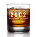 2002 Birthday Whiskey Glass-Maddie & Co.