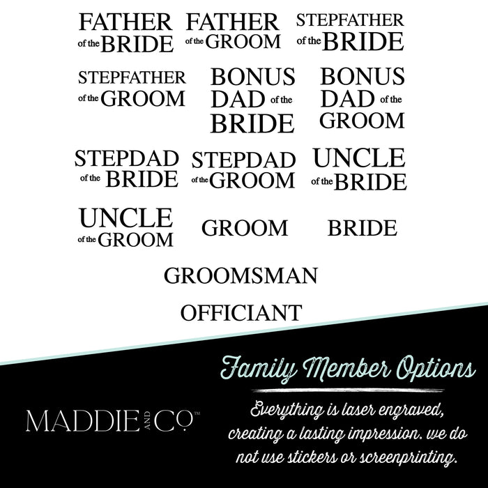Father of the Bride Can Cooler-Maddie & Co.