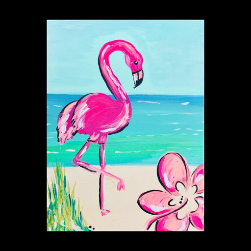 Fab Flamingo Kids Paint Kit - 11x14-Maddie & Co.