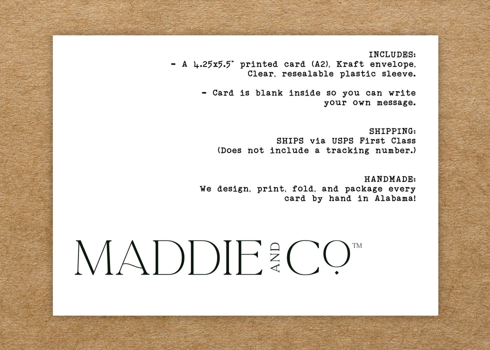 Will You Be Our Officiant Proposal Card-Maddie & Co.