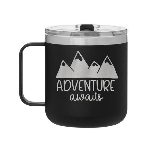 Adventure Awaits Camp Mug-Tumblers + Mugs-Maddie & Co.