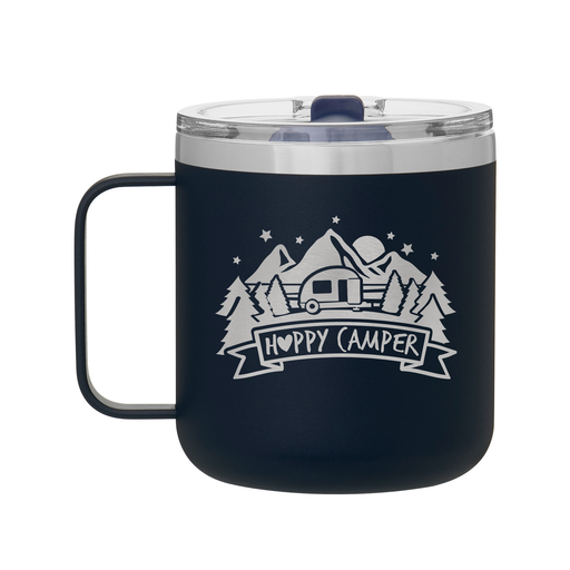 Happy Camper Camp Mug-Tumblers + Mugs-Maddie & Co.
