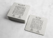 Wedding Word Search Game Coasters-Coasters-Maddie & Co.