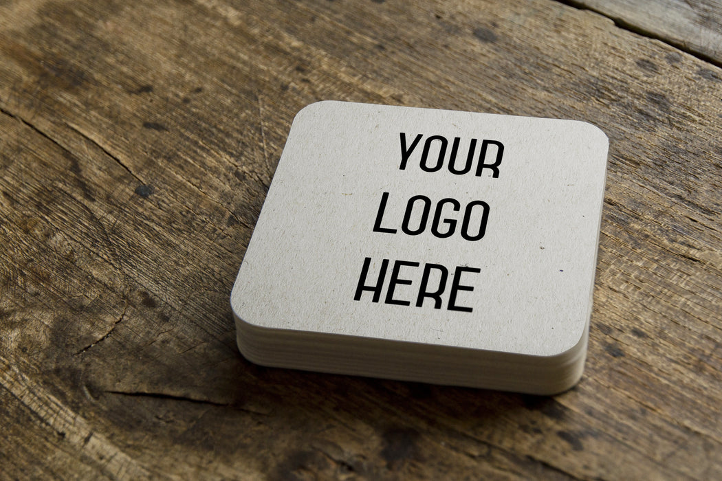 Personalized Logo Coasters For your Business - Custom Logo-Coasters-Maddie & Co.