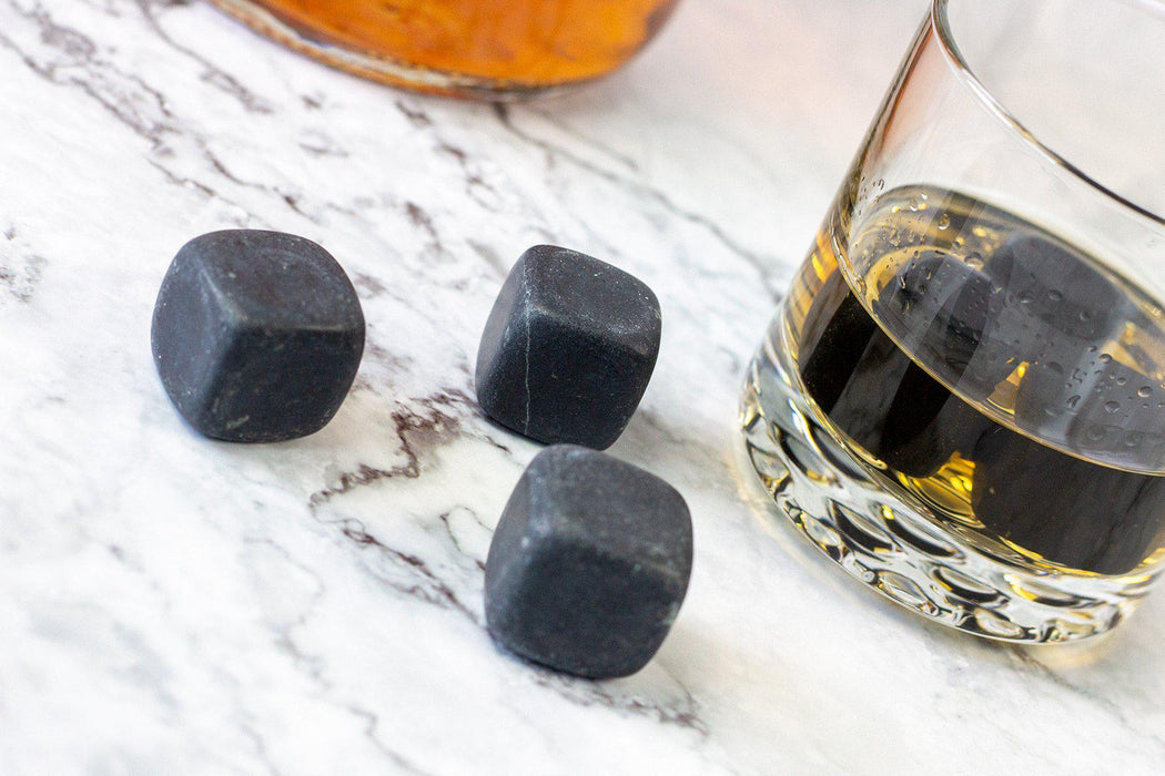 Personalized Whiskey Stones-Whiskey Glasses + Wine-Maddie & Co.