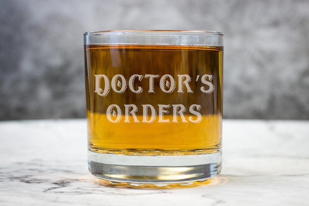 Doctor's Orders Glass-Whiskey-Maddie & Co.