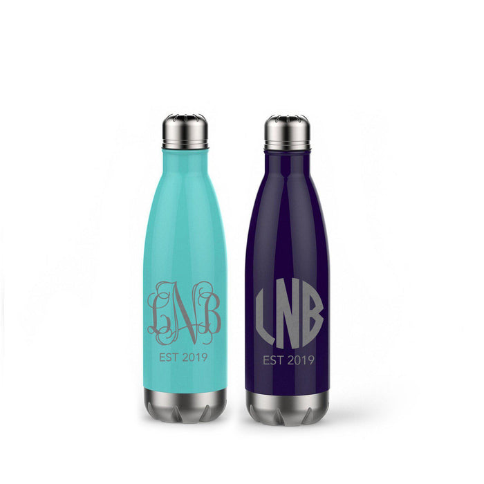 Personalized Water Bottle-Tumblers + Mugs-Maddie & Co.