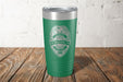 Police Badge Laser Etched Tumbler-Tumblers + Water Bottles-Maddie & Co.