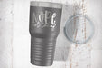 Nope Not Today Engraved Stainless Steel Tumbler-Tumblers + Water Bottles-Maddie & Co.