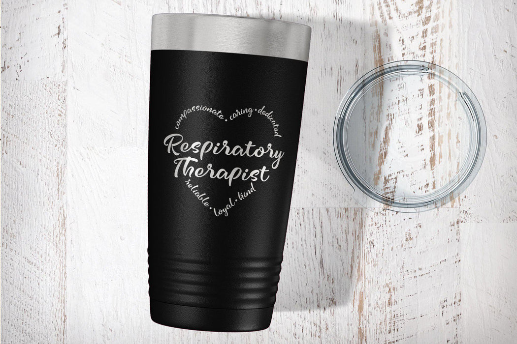 Respiratory Therapist Engraved Tumbler-Tumblers + Water Bottles-Maddie & Co.