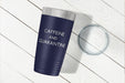 Caffeine and Quarantine Tumbler-Tumblers + Water Bottles-Maddie & Co.