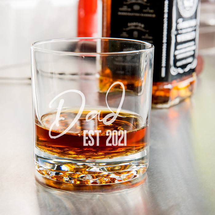 Grandpa Established Whiskey Glass-Maddie & Co.