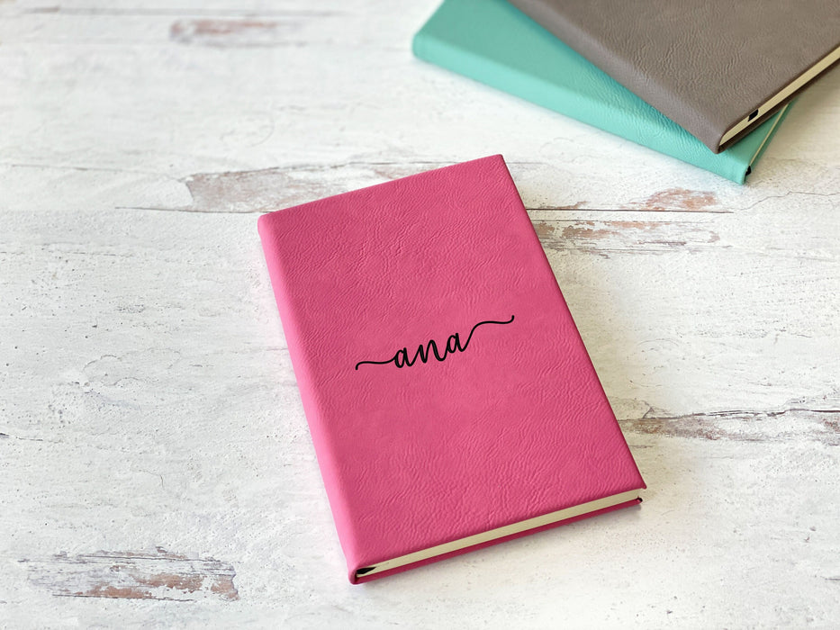 Personalized Journal Notebook, Journal for Wife,Custom Journals and Notebooks,Personalized Journal for Girls,Gift for Daughter, Pink Journal-Maddie & Co.