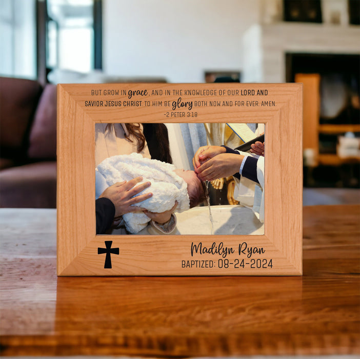 Baptism Picture Frame-Maddie & Co.