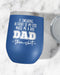 If Swearing Makes Me A Bad Dad Engraved Tumbler-Tumblers + Water Bottles-Maddie & Co.
