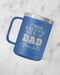 If Swearing Makes Me A Bad Dad Stainless Steel Coffee Mug-Coffee Mugs-Maddie & Co.